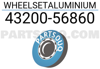 Suzuki 4320056860 WHEELSETALUMINIUM