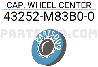 Suzuki 43252M83B00 CAP, WHEEL CENTER