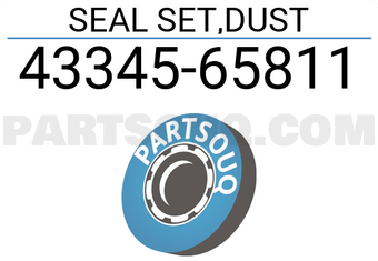 Suzuki 4334565811 SEAL SET,DUST