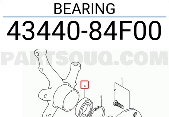 Suzuki 4344084F00 BEARING