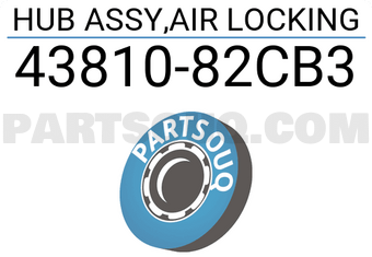 Suzuki 4381082CB3 HUB ASSY,AIR LOCKING