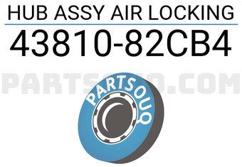 Suzuki 4381082CB4 HUB ASSY AIR LOCKING
