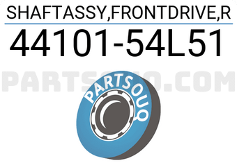Suzuki 4410154L51 SHAFTASSY,FRONTDRIVE,R