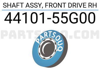 Suzuki 4410155G00 SHAFT ASSY, FRONT DRIVE RH