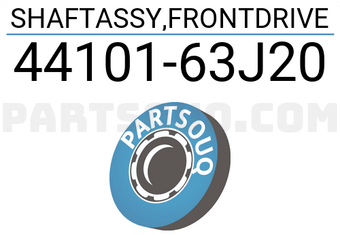 Suzuki 4410163J20 SHAFTASSY,FRONTDRIVE