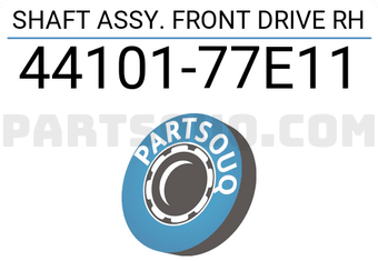 Suzuki 4410177E11 SHAFT ASSY. FRONT DRIVE RH