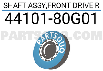 Suzuki 4410180G01 SHAFT ASSY,FRONT DRIVE R