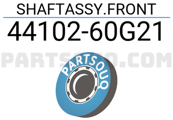 Suzuki 4410260G21 SHAFTASSY.FRONT