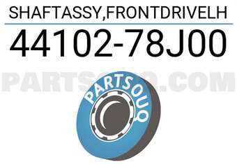 Suzuki 4410278J00 SHAFTASSY,FRONTDRIVELH