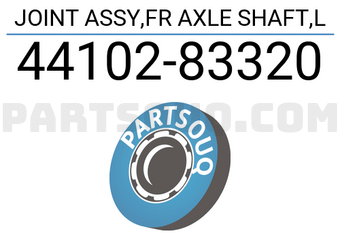 Suzuki 4410283320 JOINT ASSY,FR AXLE SHAFT,L