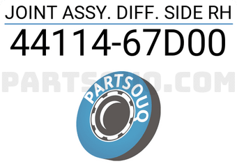Suzuki 4411467D00 JOINT ASSY. DIFF. SIDE RH