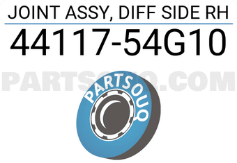 Suzuki 4411754G10 JOINT ASSY, DIFF SIDE RH