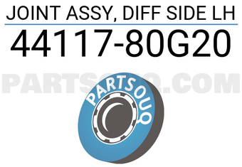 Suzuki 4411780G20 JOINT ASSY, DIFF SIDE LH