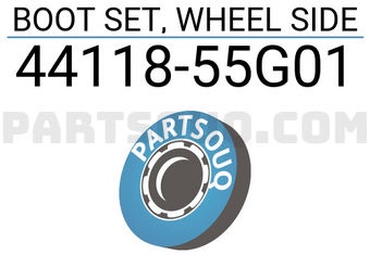 Suzuki 4411855G01 BOOT SET, WHEEL SIDE