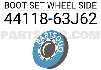 Suzuki 4411863J62 BOOT SET WHEEL SIDE