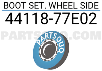 Suzuki 4411877E02 BOOT SET, WHEEL SIDE