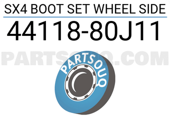 Suzuki 4411880J11 SX4 BOOT SET WHEEL SIDE