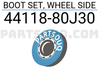 Suzuki 4411880J30 BOOT SET, WHEEL SIDE