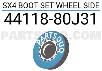 Suzuki 4411880J31 SX4 BOOT SET WHEEL SIDE