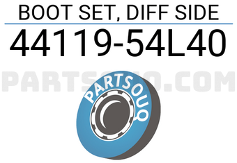 Suzuki 4411954L40 BOOT SET, DIFF SIDE