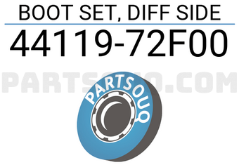Suzuki 4411972F00 BOOT SET, DIFF SIDE
