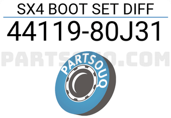 Suzuki 4411980J31 SX4 BOOT SET DIFF