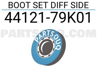 Suzuki 4412179K01 BOOT SET DIFF SIDE