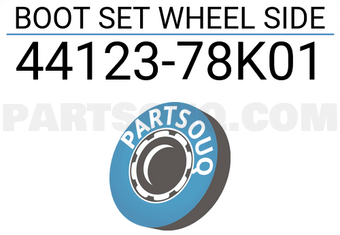 Suzuki 4412378K01 BOOT SET WHEEL SIDE