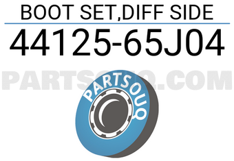 Suzuki 4412565J04 BOOT SET,DIFF SIDE