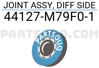 Suzuki 44127M79F01 JOINT ASSY, DIFF SIDE
