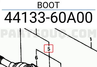 Suzuki 4413360A00 BOOT