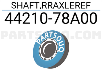 Suzuki 4421078A00 SHAFT,RRAXLEREF