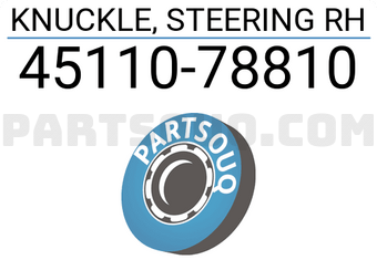 Suzuki 4511078810 KNUCKLE, STEERING RH