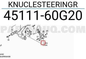 Suzuki 4511160G20 KNUCLESTEERINGR