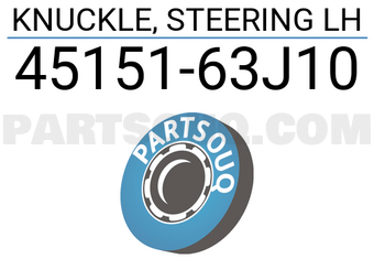 Suzuki 4515163J10 KNUCKLE, STEERING LH