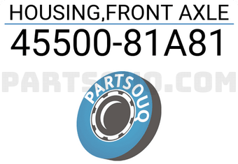 Suzuki 4550081A81 HOUSING,FRONT AXLE