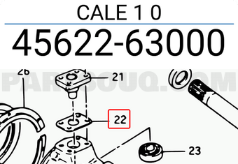 Suzuki 4562263000 CALE 1 0