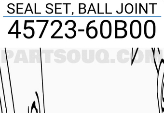 Suzuki 4572360B00 SEAL SET, BALL JOINT