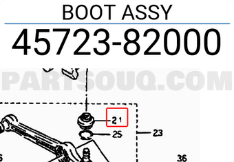 Suzuki 4572382000 BOOT ASSY
