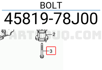 Suzuki 4581978J00 BOLT