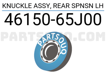 Suzuki 4615065J00 KNUCKLE ASSY, REAR SPNSN LH