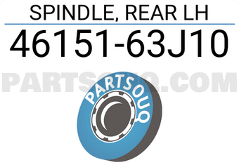 Suzuki 4615163J10 SPINDLE, REAR LH
