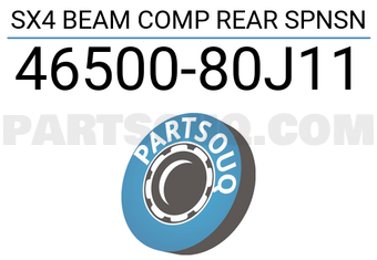 Suzuki 4650080J11 SX4 BEAM COMP REAR SPNSN