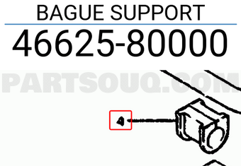Suzuki 4662580000 BAGUE SUPPORT