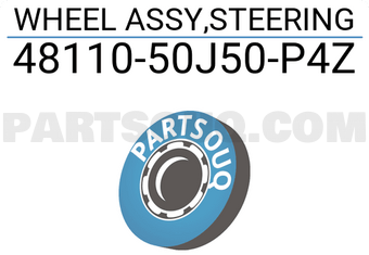 Suzuki 4811050J50P4Z WHEEL ASSY,STEERING