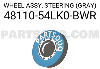 Suzuki 4811054LK0BWR WHEEL ASSY, STEERING (GRAY)