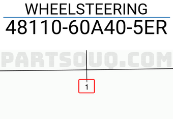 Suzuki 4811060A405ER WHEELSTEERING