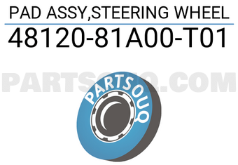 Suzuki 4812081A00T01 PAD ASSY,STEERING WHEEL