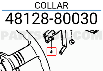 Suzuki 4812880030 COLLAR