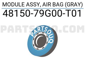 Suzuki 4815079G00T01 MODULE ASSY, AIR BAG (GRAY)